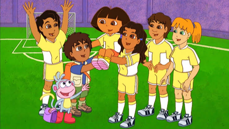 Dora the explorer - S01E04 - helps her soccer team