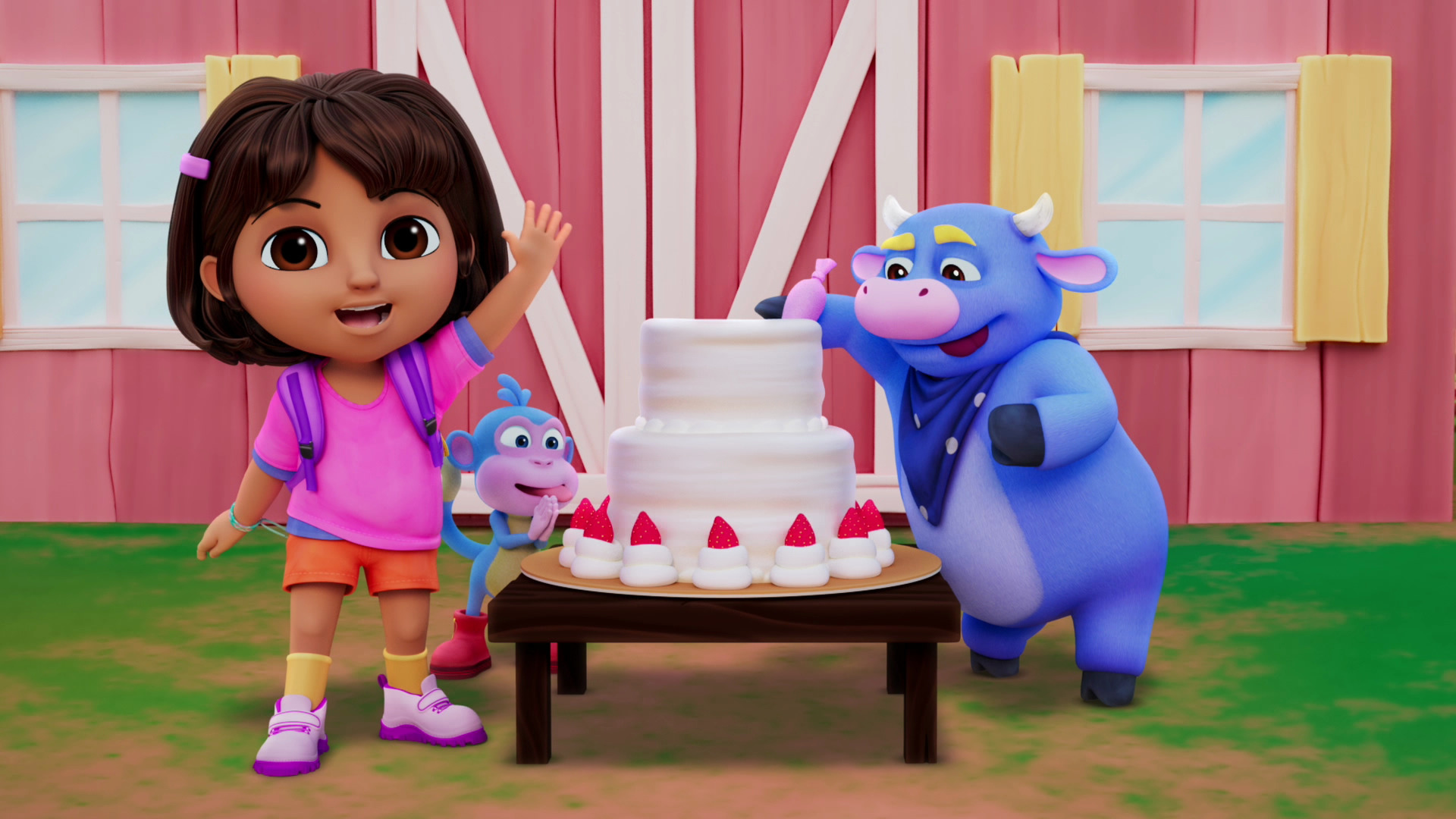 Dora the explorer - S01E05 - dora & benny deliver a yummy cake