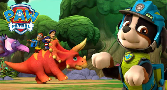 Paw Patrol - S01E01 - pups save a tromping triceratops paw patrol